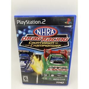 NHRA Drag Racing: Countdown to the Championship (Sony PlayStation PS2) - TESTED